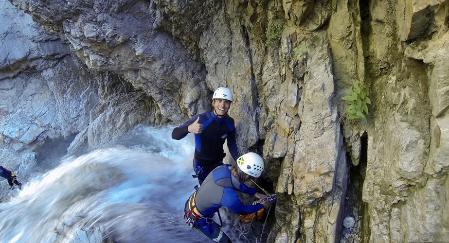 Groepsreis Frankrijk canyoning Groepsreis Frankrijk canyoning
